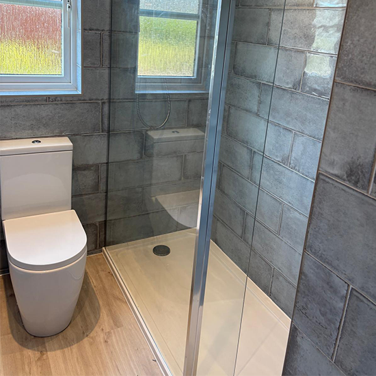 Renovation of a bathroom, Okehampton