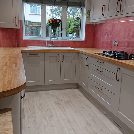 Remodel of a kitchen, Exeter